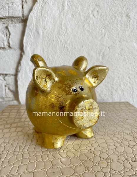 Salvadanaio - Porcellino oro 
